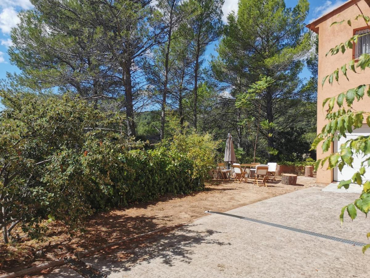 Appart "Pins & Parasol", Piscine Chauffee Et Bain A Remous Taradeau Exterior photo