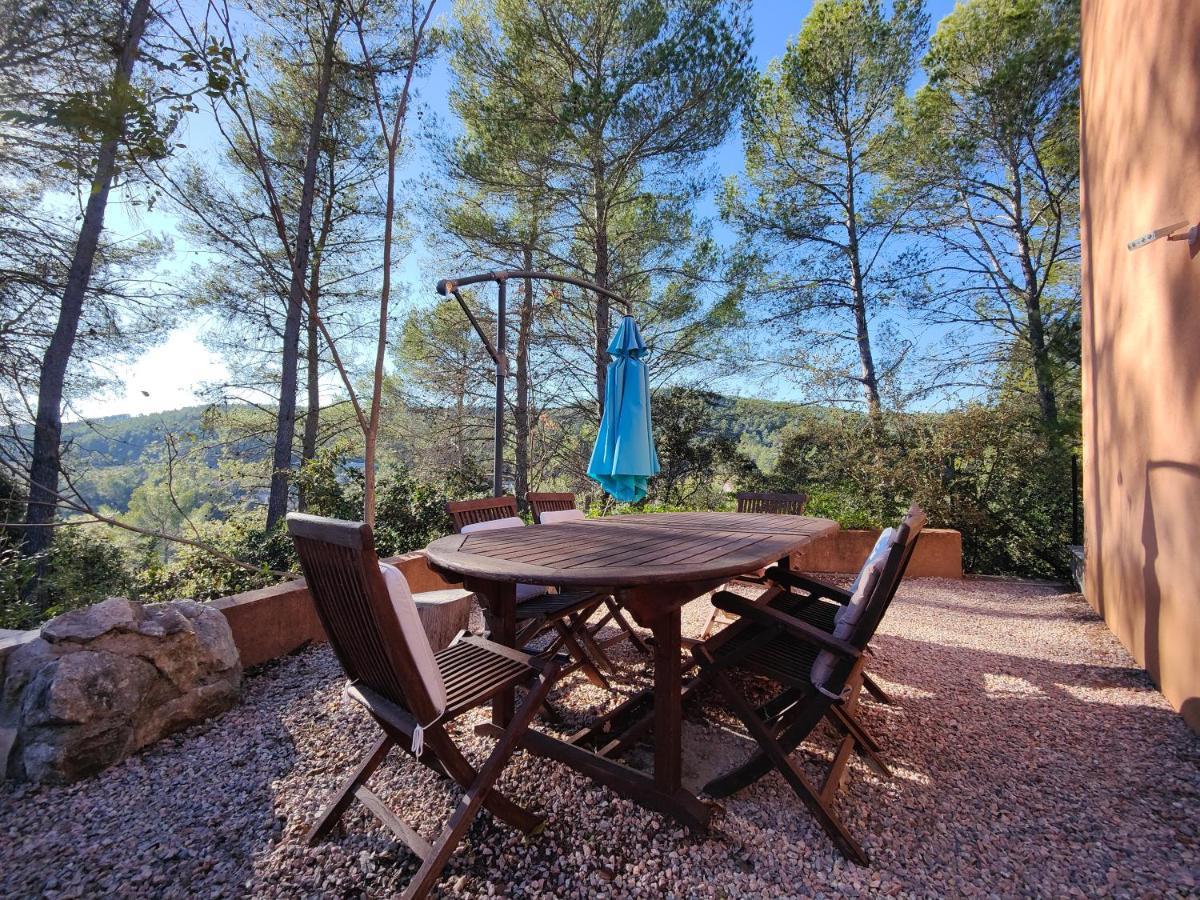 Appart "Pins & Parasol", Piscine Chauffee Et Bain A Remous Taradeau Exterior photo
